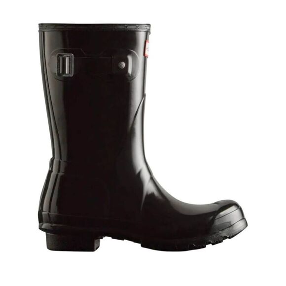 HUNTER Original Short Gloss Rain Boot Size 8 - Picture 1 of 16